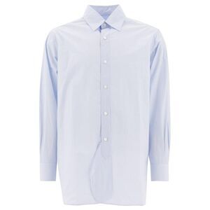 KAPTAIN SUNSHINE Oversized Cotton Poplin Shirt Men LIGHT BLUE Shirts